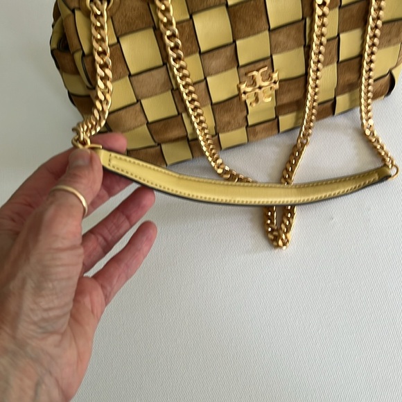 Tory Burch Kira Small Woven Convertible Shoulder Bag/Crossbudy - Picture 8 of 13